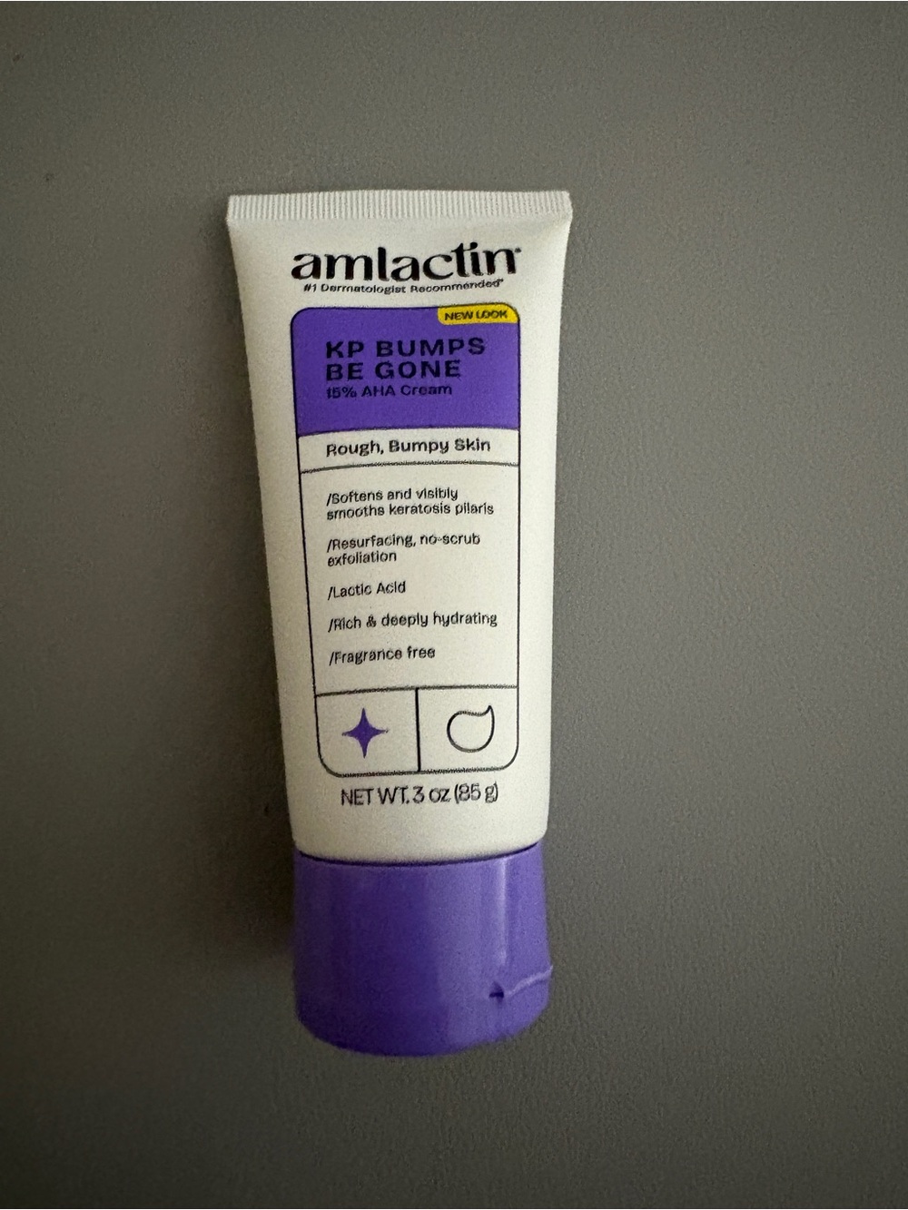 Amlactin KP Bumps Be Gone 15% AHA Cream – White & Purple
